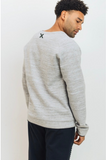 Pullover With Zippered Front Pocket- Grey - Axcess Athletics